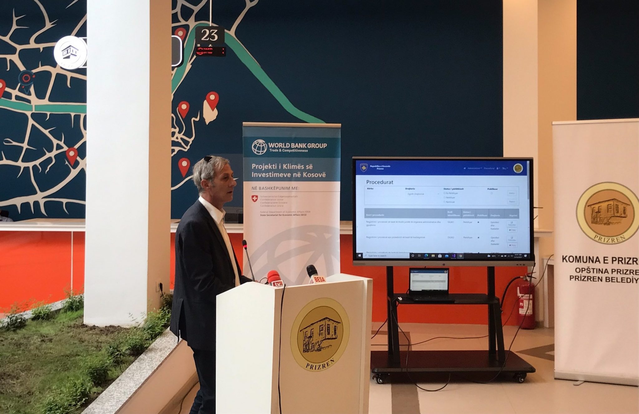 CACTTUS implemetoi me sukses projektin “DEVELOPMENT AND IMPLEMENTATION OF E-REGISTRIES OF PERMITS AND LICENSES IN THE MUNICIPALITIES OF PRIZREN AND LIPJAN, KOSOVO", të financuar nga IFC